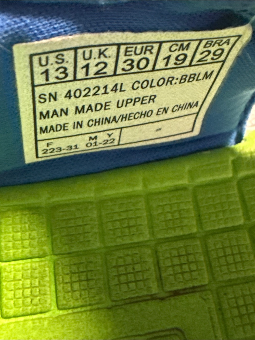 Skechers Mega Splash Sneaker Sandal
2.0 (Size: 13)(#402214L)(EUC) - Picture 7 of 7